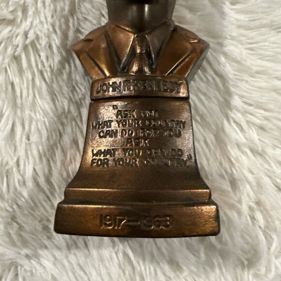 Unbranded JFK statue Ask Not John Kennedy office study deco - Picture 2 of 9